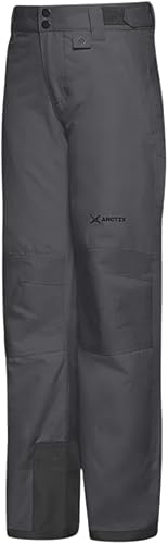Arctix - Pantalones de nieve para niños, con refuerzo en las rodillas y la parte trasera