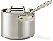 All-Clad 7202 MC2 Professional Master Chef 2 Stainless Steel Bi-Ply Bonded Oven Safe PFOA Free Saucepan with Lid Cookware, 2-Quart, Silver