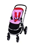 Replacement Parts/Accessories to fit Cosco Stroller Products for Babies, Toddlers, and Children (Pink Polka Dot Cushion)