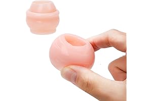 Azikow 2 Pcs Foreskin Penis Cock Ring Sleeve Sheath Prolong Delay Premature Ejaculation Prevention Toy-No.16