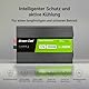 Green Cell LCD Spannungswandler 2000W/4000W 12V auf 230V Reiner Sinus Volt Spannungswandler Wechselrichter Konverter Pure Sine Wave Power PowerInverter DC AC Umwandler Stromwandler Wohnwagen Auto