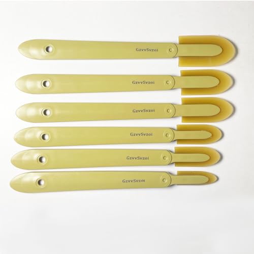 Grout Caulking Tool Kit, 6pcs Rubber Caulk Finishing Tool Sealant Caulk Spatula Smooth Spatula Finisher for Kitchen Bathroom Window Ceramic Tiles - Thumbnail 5
