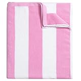 Bornbay Large Beach Towel Oversized - 40"X70" Big Cute Beach Towel, Extra Large Thick Pink Beach Tow