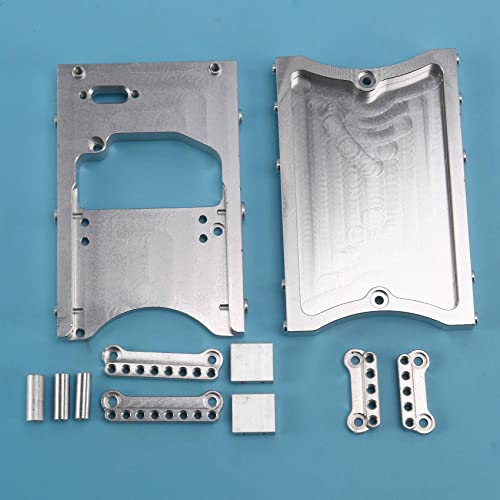 Faisceau de support de fixe servo de direction métal MN99S MN90 argent 4X - 5