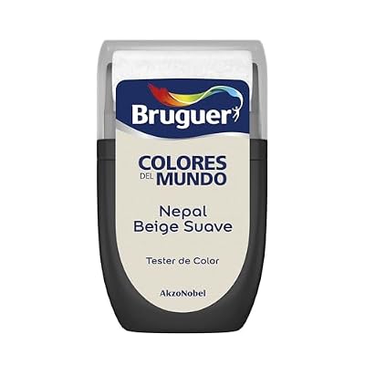 Bruguer Tester Colores del Mundo Pintura para paredes monocapa Nepal Beige Suave