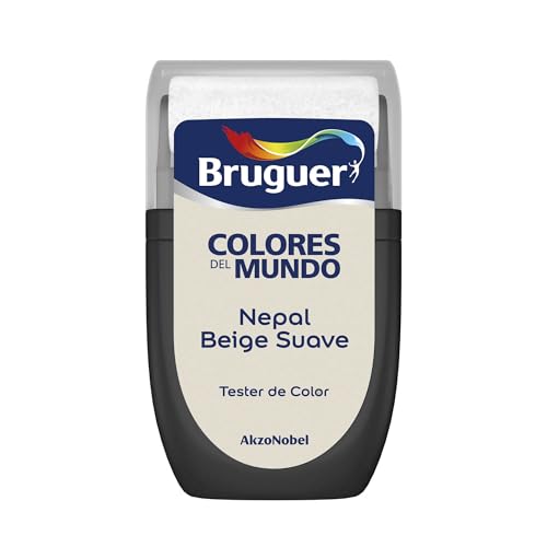Bruguer Tester Colores del Mundo Pintura para paredes monocapa Nepal Beige Suave