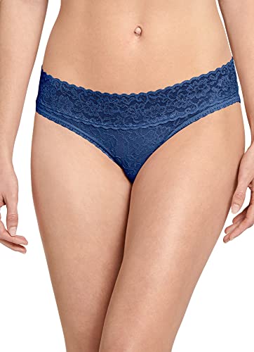 Jockey Women's Underwear Allover Lace Bikini, Ink Well, 2Xl #TOP4