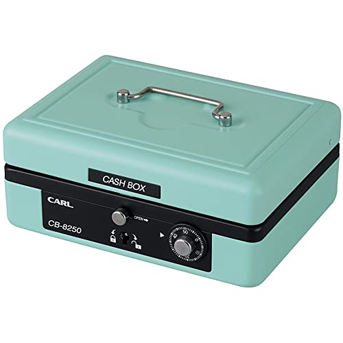 ホワイト金属製レジキャッシュボックス Amazon | カール事務器(CARL) そとレジ 手提げ金庫 キャッシュ