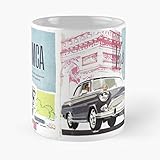 MATERIAL: Hergestellt aus guter Keramik, sicher, ungiftig und langlebig für den täglichen Gebrauch. Dieser hochwertige 11oz Keramikbecher ist perfekt für alle heißen und kalten Getränke. Gebrauch für Mikrowelle und Spülmaschine sind sicher