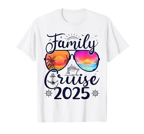 Family Cruise 2025 Summer Vacation Matching Family Cruise T-Shirt