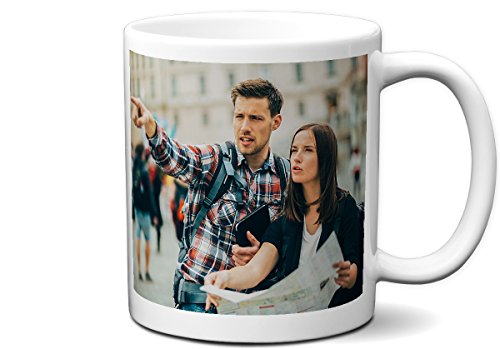 Custom Mugs Diy Personalized Coffee Mugs With Elegant Quality Photo And Text Printing | 11 Oz White Ceramic Coffee Mug | Tazas Personalizadas - Design Your Own Custom Coffee Mug Gift For Any Occasion #TOP3