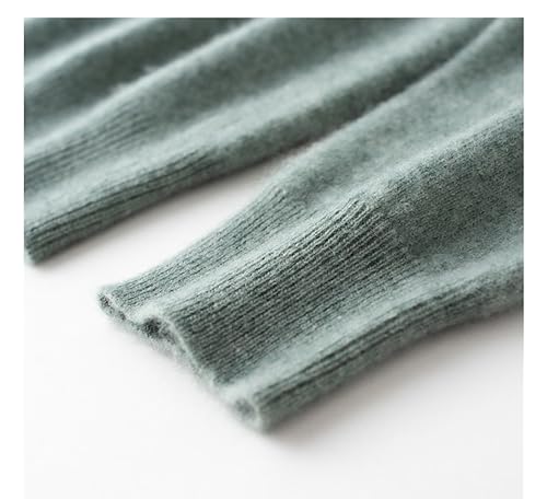 Pulls en cachemire automne hiver hommes solide chaud vêtement chic - 4