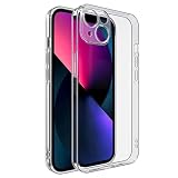 fine-R iPhone 15 ケース 透明 TPUクリア 耐衝撃 薄型 軽量 全面保護 黄ばみ防止 傷防止 15-クリア