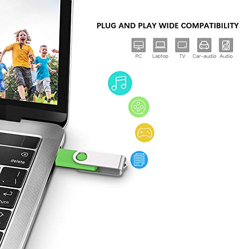 Kexin Flash Drive 32Gb Usb 3.0 Flash Drive 32 Gb Thumb Drive Usb Drive Bulk Jump Drive Swivel Pen Drive With Led Indicator 32G Usb 3.0 #TOP6