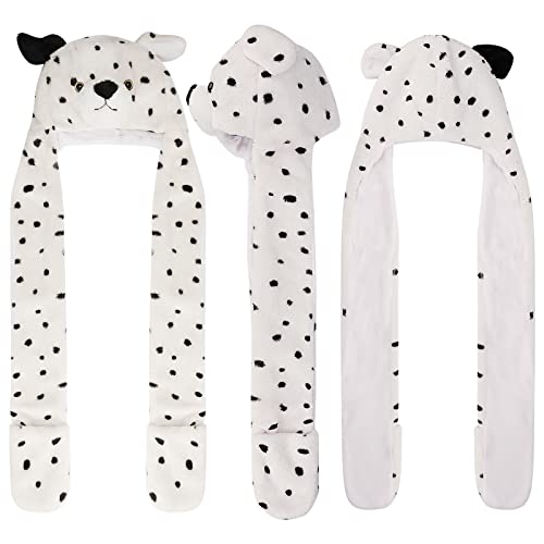 PHOGARY 3 in 1 Animal Hood Hat Scarf and Gloves Set - Image 4
