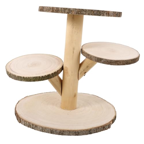 TOPBATHY Présentoir à Cupcakes Mariage à Présentoir Bois Desserts Gâteaux Fêtes