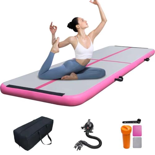 Exercise Mat,Gym Mat,Gymnastics Mat, Non-Slip Exercise & Fitness for Kids & Adults, Training for Gymnastics, Tumbling, Air Track/Sports Yoga 2M 3M 4M 5M 6M Sports Equipment by Bomsea - Used condition - US$61.91