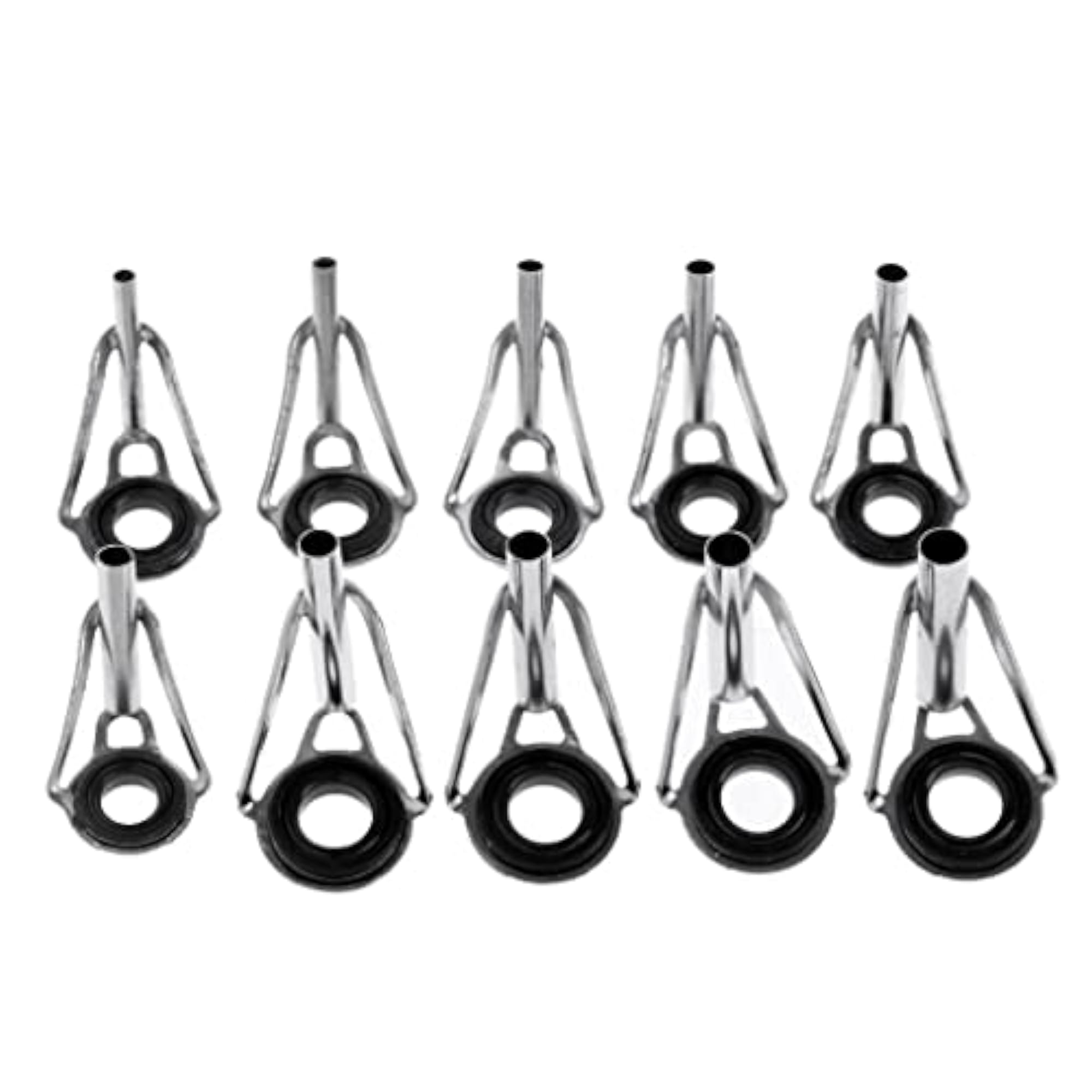 Stainless Steel Fishing Rod Tip Ring Eye Guide Repair Set