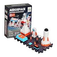Bright Panda Electric Circuit Kits for Children, Educational Space Toys STEM Toys with 100+ Science Experiments for Kids, Build Your Own Science Kit (Starter Set (Aerospace))