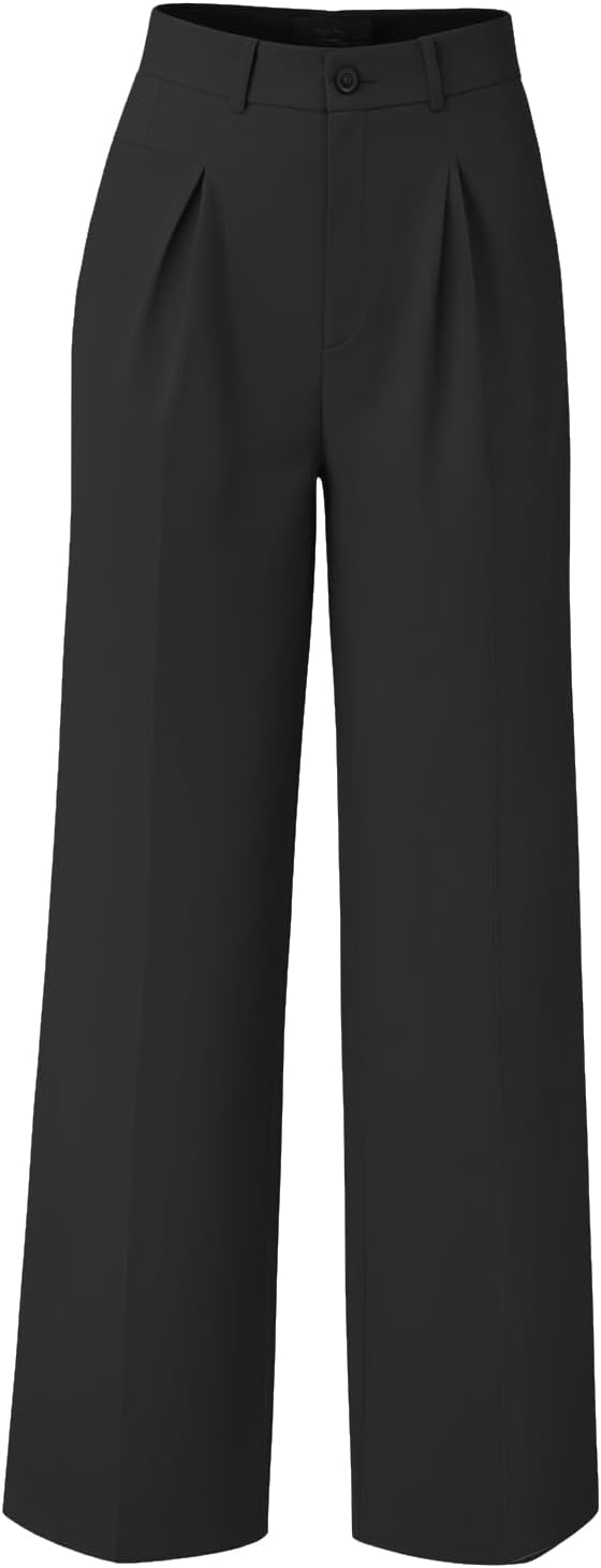 Women Wide Leg High Waisted Flowy Dress Pants Martinique | Ubuy