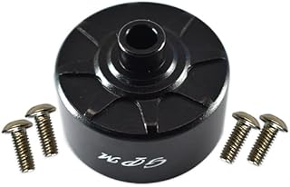 Aluminium Front Or Rear Diff Case for Arrma 1:8 KRATON/Outcast/Notorious/Typhon/Talion/KRATON V5 / Notorious V5 / 1:7 Infraction/Infraction V2 / Limitless / 1:10 SENTON - 1Pc Set Black