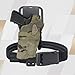 QLS with Mag Pouch | Quick Locking System Kit & Magazine Holster | Quick Draw Holsters | Plastic Fixing Back Clip 2.0 in/Belt Loop Adapter 2.25 in (QLS & Mid Ride Loop-Modular Leg Strap)