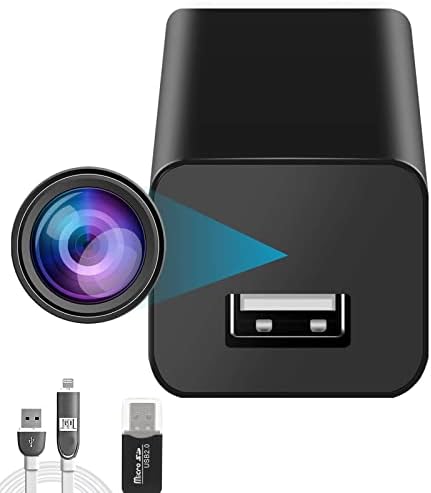 Hidden Camera - Spy Camera - Spy Camera Charger - USB Charger Camera – Best Mini Spy Camera – Secret Camera – Nanny Cam – USB Spy Camera - Small Cameras for Spying – Surveillance Camera 1080P Full HD