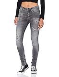 modisches Design Replay Damen New LUZ Jeans, Grau (096 MEDIUM Grey), 29W / 30L