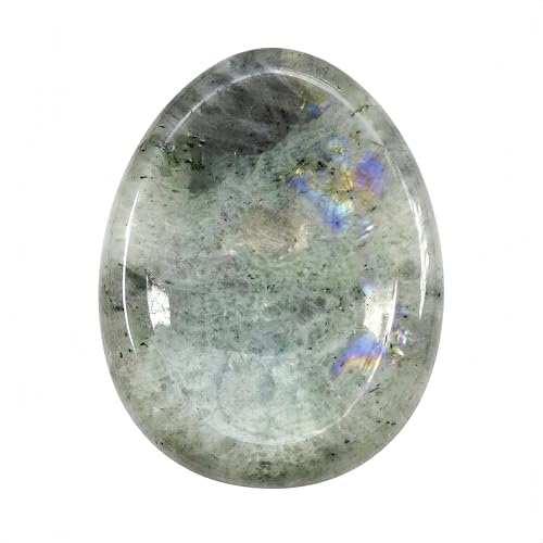 Sunshcat Natural Moonstone Water Drop Chakra Thumb Worry Crystals and