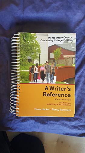 A Writer's Reference Seventh Edition with Exercises and Writing in the Disciplines