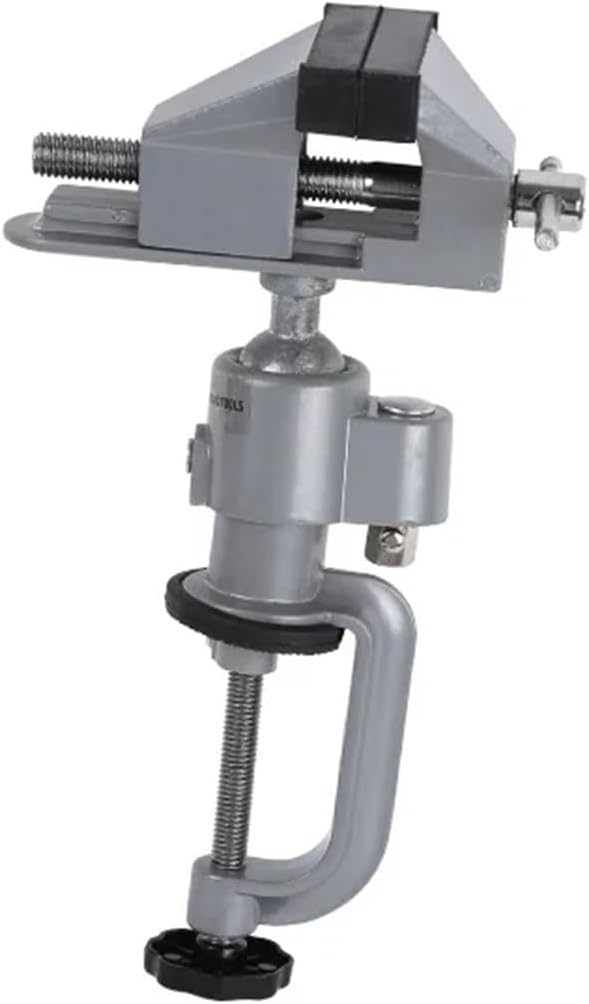 360 Degree Clamp-on Grinder Holder Table Vise Electric Drill Stand Bracket Rotary Tools Universal Machine Bench Vise