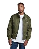 G-STAR RAW, Herren Harrington Jacke, Grün (Shadow Olive C143-B230), XS