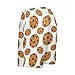 Ollabaky Pajama Shorts for Men Chocolate Chip Cookies Men's Pajama Bottoms Sleep Shorts Lounge Wear Pjs with Pocket, M