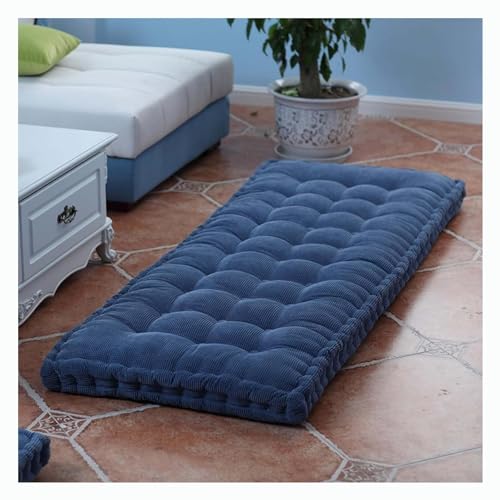 Miecoae Outdoor Bench Rattan Cushion Pad for Garden 1/2/3/4 Seater 90/100/120/130/150/180cm Long Bench Chair Cushions Pad for Swing Patio(2Y,55x190 cm 22x75 in)