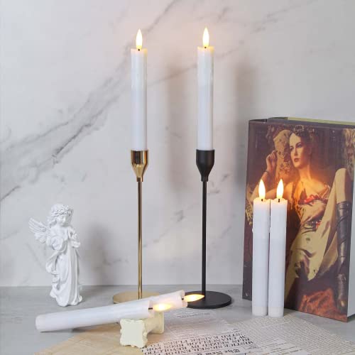 Mavandes candele tremolanti senza fiamma con due