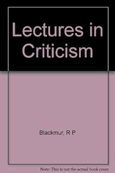 Hardcover Lectures in Criticism: the Johns Hopkins University Book