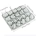 YIMINGMOLD Football Silicone Chocolate Molds, 2pcs, 7.83*6.18*0.67in, Football, Helmet, Jersey, Trophy Shapes, Gray, Silicone
