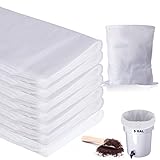 Picture of 100 Pack Cold Brew Coffee Filters, 20" X 20" Commercial Cold Brew Filters, Filter Bag for Brew Up To 5 LBS Coffee, 5 Gallon Coffee Filter