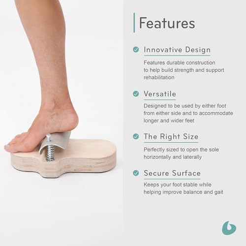 Balanced Body Centerline Foot Corrector, Pilates Exercise Equipment, Workout Equipment for Foot and Arch Support, Strengthening Equipment for Feet, Pilates Equipment for Home Gym or Studio Use