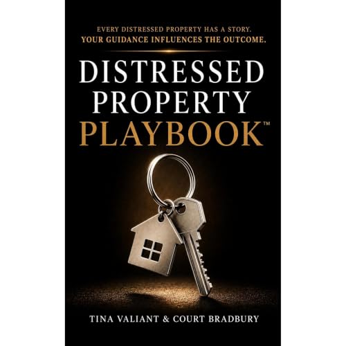 Distressed Property Playbook Audiobook By Tina Valiant, Court Bradbury cover art