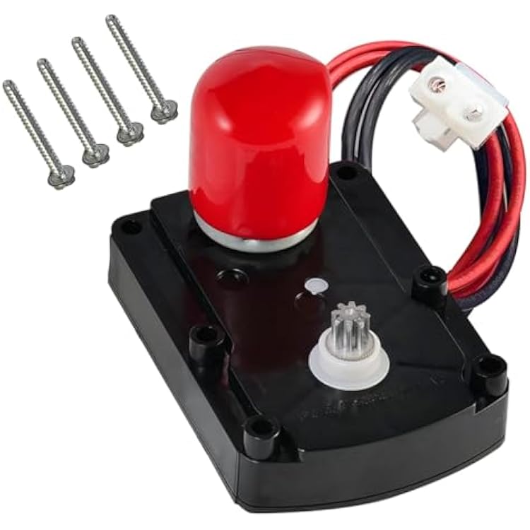 7286039 Water Softener Valve Motor with Screws Replaces Old Part Numbers: 7281291,7384691,7234731,7228900, WS26X10021,WS26X21821,Fit for Softener Systems