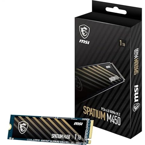 MSI SPATIUM M450 1 To SSD Cover