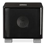 REL T/7x 8-Inch Powered Subwoofer – Compact Sealed Design with Class AB Amplifier, RCA Inputs, and Deep Bass for HiFi Stereo Systems, Home Theater, and Surround Sound – High Gloss Black Finish - Image 4