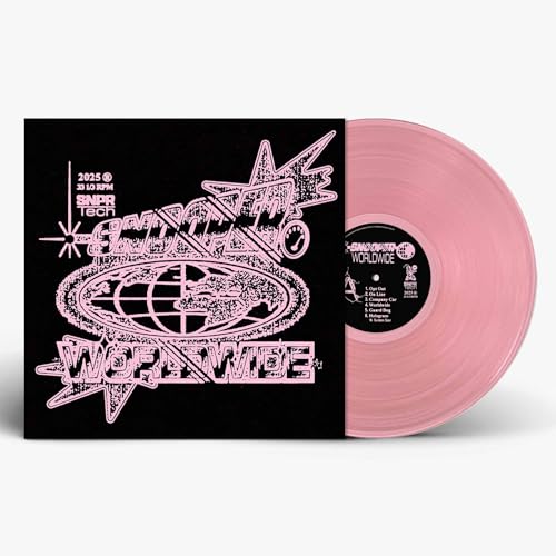 Pochette de Worldwide-Vinyle Rose Transparent