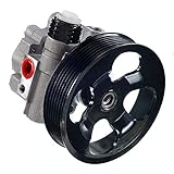 A-Premium Power Steering Pump with Pulley Compatible with Toyota Tacoma 2005-2018 L4 2.7L
