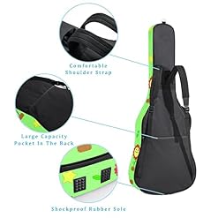Housse imperméable pour guitare acoustique avec double bandoulière et poche Motif floral, Multicolore 01., 42.9×16.9×4.7… - Les Beatles, Paul McCartney, John Lennon, RIngo Starr, George Harrison Housse imperméable pour guitare acoustique avec double bandoulière et poche Motif floral, Multicolore 01., 42.9x16.9x4.7… – Image 3