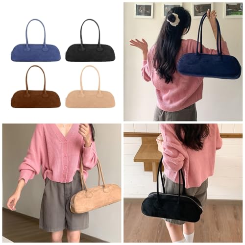 Fashion PU Leather Shoulder Bag For Women Large Capacity Casual Underarm Bags Handbag Commuting Bags3