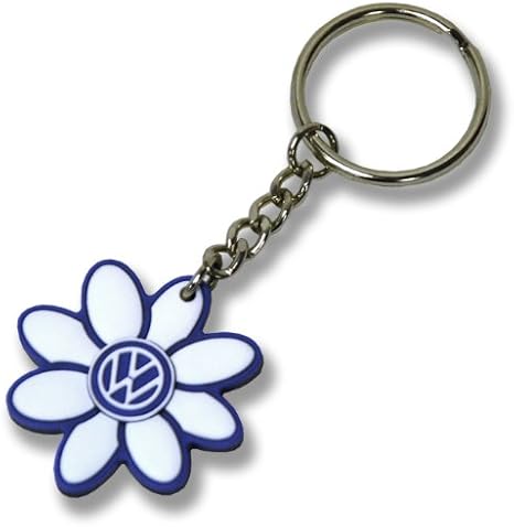 Volkswagen Daisy Keychain - White