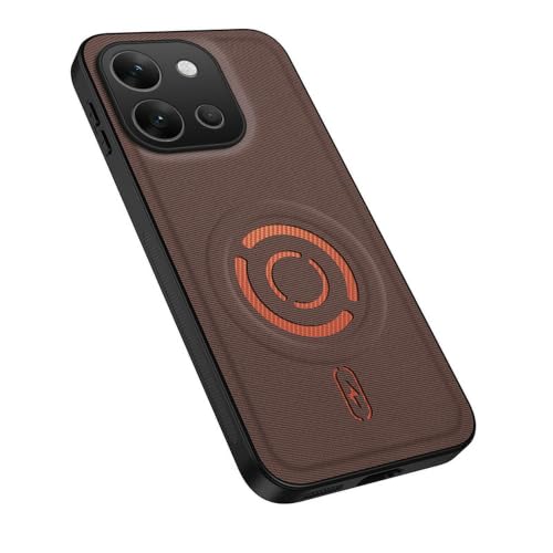 MTRIEBA Magnetic Phone Case for vivo X300 E, Brown