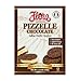 Pizzelle Cookies by Flora Foods - Italian Waffle Cookie - Sweet Snack - Great snack ONLY 23 calories (Chocolate)
